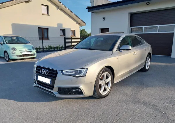 samochody osobowe Audi A5 cena 59600 przebieg: 159000, rok produkcji 2016 z Jedwabne